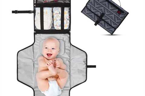 Waterproof Foldable Changing Mat for Newborns