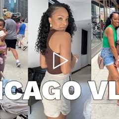 VLOG: Family Trip to Chicago! | Traveling With a Baby, Shopping, Rooftop Bar & More