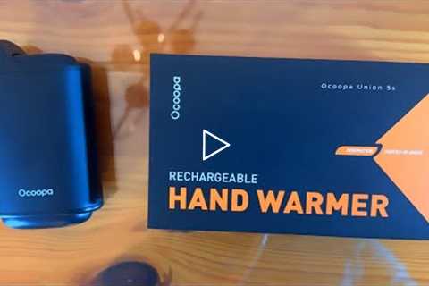 Ocoopa Union 5s—— The World's First Modular Rechargeable Hand Warmer