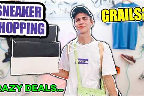 SNEAKER SHOPPING AT SNEAKERCON DALLAS!! (Copped INSANE Deals...) - FAKES?!