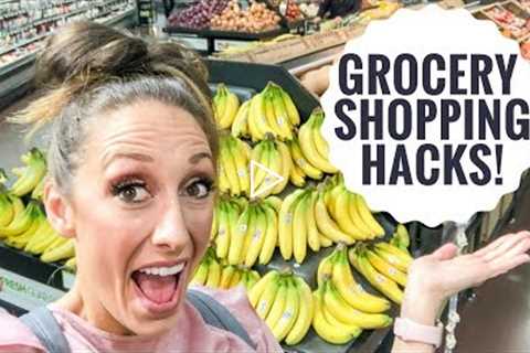 Grocery Shopping Hacks! Save BIG money (no coupons!) + How I grocery shop