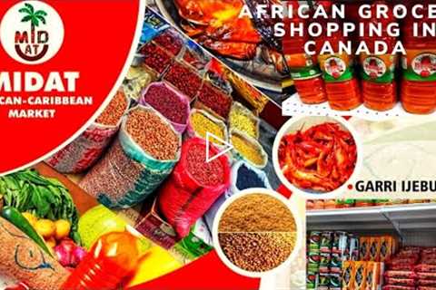 African Grocery Shopping In Ontario Canada || Nigerian Grocery Shopping