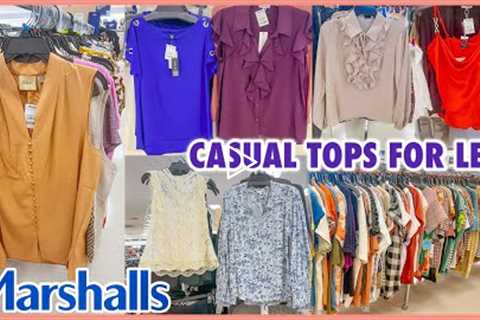 🤩MARSHALLS CASUAL TOPS FOR LESS‼️MARSHALLS DESIGNER CLOTHING | MARSHALLS SHOPPING | SHOP WITH ME❤︎