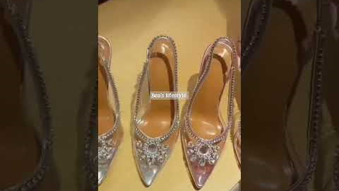 Meesho transparent heels trending2022  transparent shoes #trending #youtubefeed #shortsvideo#fashion