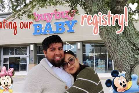 Creating our Baby Registry at BuyBuyBaby |First time in the store|