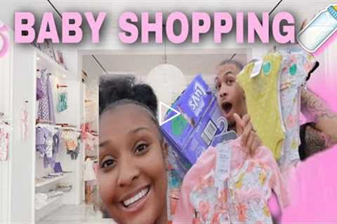 FIRST TIME BABY SHOPPING FOR OUR BABYGIRL *VLOG*