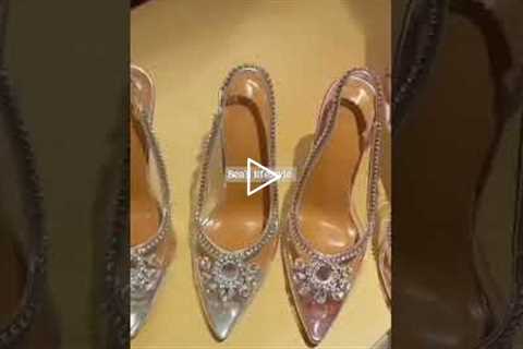 Meesho transparent heels trending2022  transparent shoes #trending #youtubefeed #shortsvideo#fashion