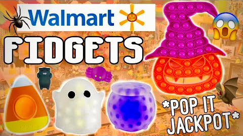 HALLOWEEN ONLY FIDGET SHOPPING! *LEGENDARY POP ITS* 🎃👻🦇 No Budget Fidgets Shopping Spree!
