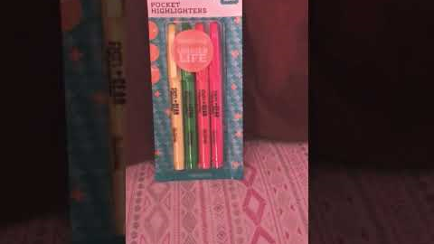 School supplies shopping haul
