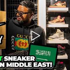 SHOPPING At Biggest Sneaker Convention In The Middle East! (SNEAK ME / Saudi Arabia)