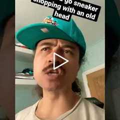POV: sneaker shopping with an old head #sneakers #sneakerhead #comedy
