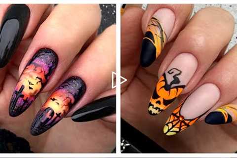 Nail Art Designs 2022 🎃 Halloween Makeup Nails #halloween