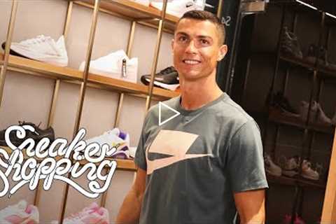 Cristiano Ronaldo Goes Sneaker Shopping With Complex