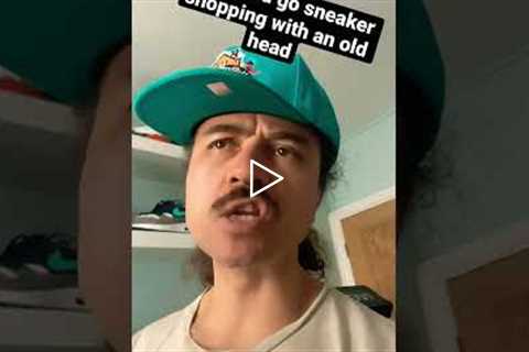 POV: sneaker shopping with an old head #sneakers #sneakerhead #comedy