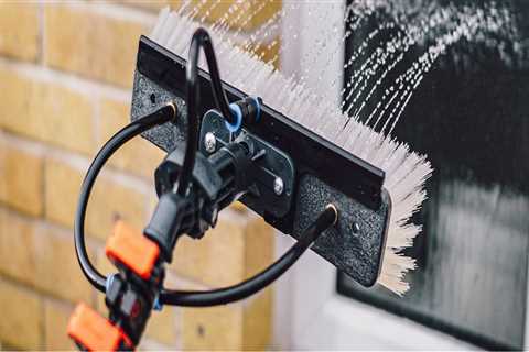 water fed window cleaning equipment