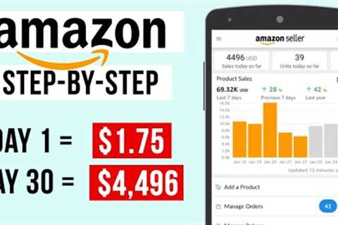 How To Make Money With The Amazon Seller App in 2022 (For Beginners)