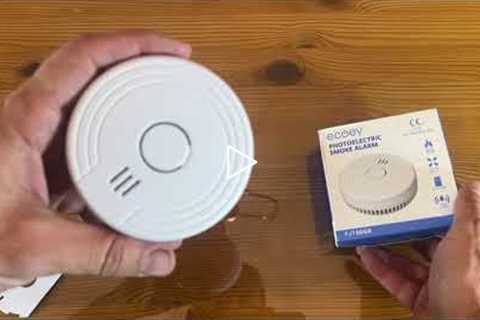 Ecoey Smoke Detector Fire Alarm FJ136GB