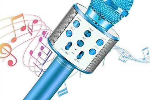 SEPHIX Bluetooth Portable Karaoke Microphone – Best Gifts for Kids