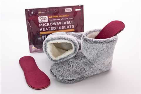 Men’s Microwaveable Heated Booties