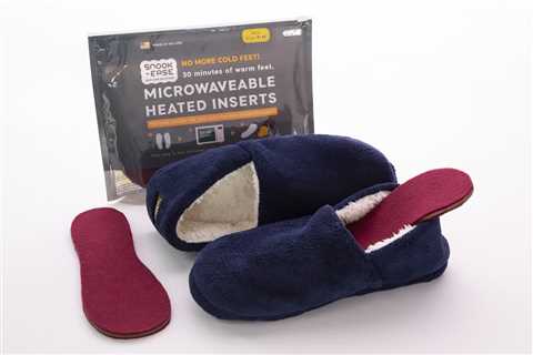 Men’s Microwaveable Heated Slippers