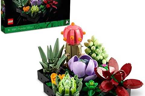 LEGO Icons Succulents 10309 Building Set for Adults (771 Pieces)