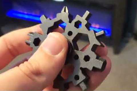 23 in 1 Snowflake Multitool, Cool Gadgets Tools for Men Gifts, Christmas Gifts for Men, Husband