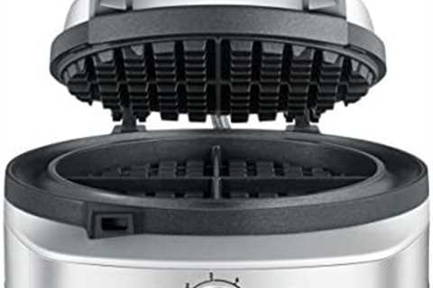 Breville BWM520XL No-Mess Waffle Maker, Brushed Stainless Steel