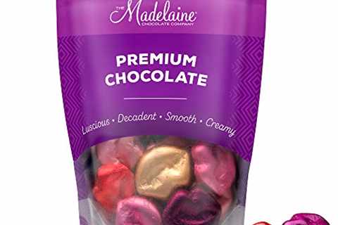 Madelaine Chocolate Lips – Valentine’s Day Chocolate Candy – Premium Milk Chocolate Lips..