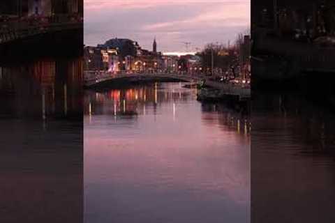 Sunset From O'Connell Bridge 27/01/2023 #ireland #dublin #irish #europe #winter