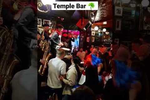 Temple Bar,  Franch- Ireland Rugby match #dublin  #rugby #sixnationsrugby #sixnations