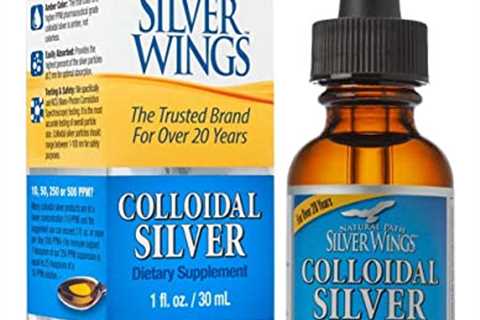 Natural Path Silver Wings Colloidal Silver Mineral Supplement, 250 Ppm, 1 Fluid Ounce