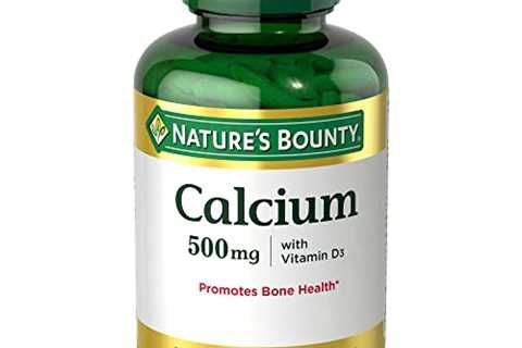 Calcium  Vitamin D3 by Nature's Bounty, Immnue Support  Bone Health, 500mg Calcium  400iu D3, 300..