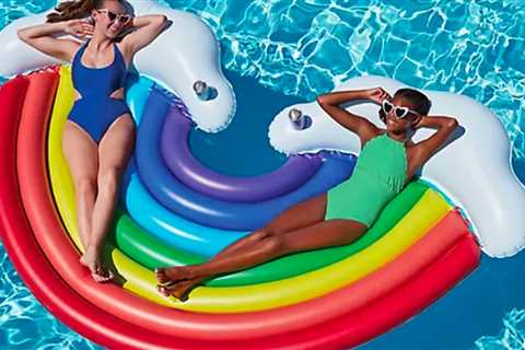 Sam’s Club Outdoor Water Toys Available Now | Pool Floats, Slides, Bounce Houses & More