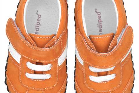 Kids Orange Shoes