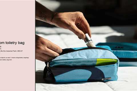 custom toiletry bag