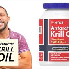 NYO3 Antarctic Krill Oil 1000mg Omega 3 Supplement 90 Softgels