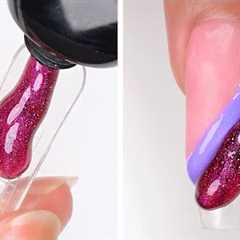 #392 How To Gel Nails Art Tutorial 💖 The Most Satisfying Nails Videos