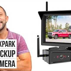 Foxpark Magnetic Wireless Backup Camera with 7 Split Screen Monitor
