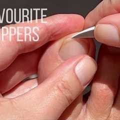 Pedicurist explains how to clip your toenails with nail nippers