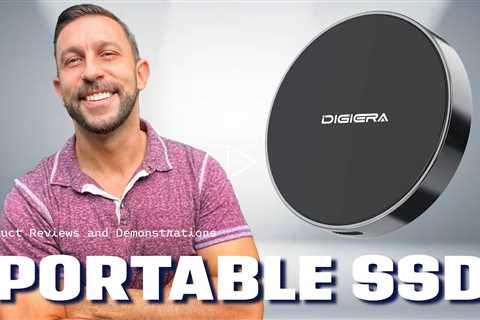 DIGIERA Portable SSD - Type-C USB 3.2 Gen 2x2 Magnetic External Solid State Drive