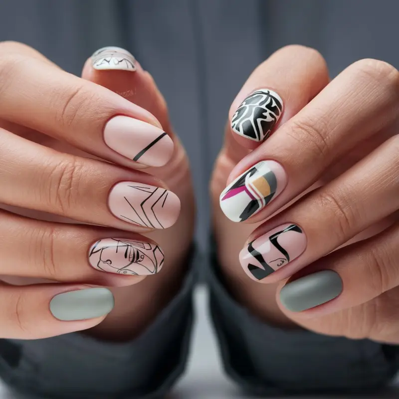 Nail Designs with Matte Polish: Unveiling the Canvas of Creativity - Gloss and Vibes