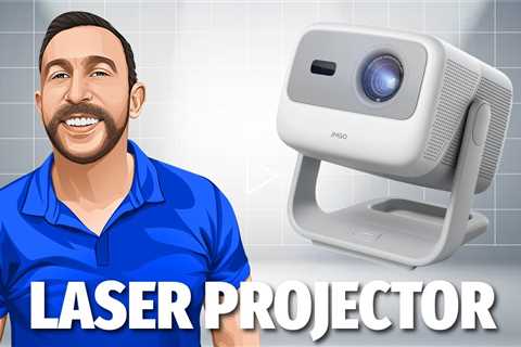 JMGO N1S 4K Portable Projector 1080P FHD, 4K Supported, 200 MALC™ Triple Laser 3D Movie Projector