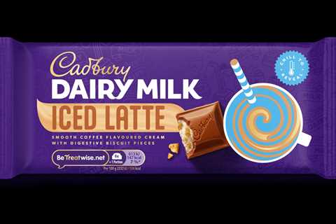 Coffee fanatics rejoice! Cadbury's new Iced Latte bar is about to hit your fridge (or cupboard, I..