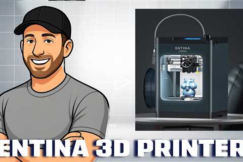 Entina 3D Printer TINA2Plus Setup and Run!
