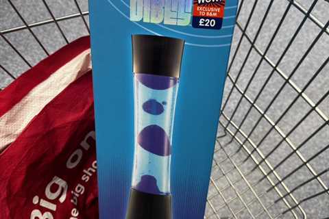 I Just Scored a £20 Lava Lamp for 50p at B&M (And You're Gonna Hate Me)
