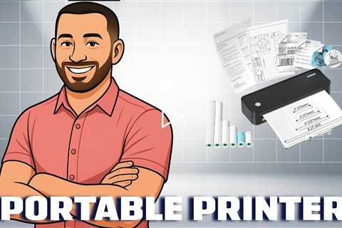 JADENS PD A4 Bluetooth Portable Thermal Printer