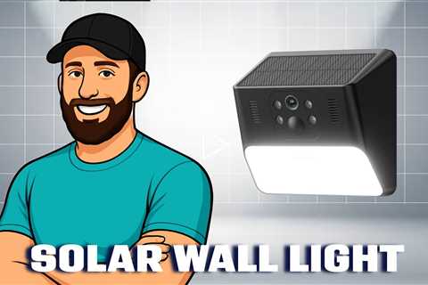 Cinnado Outdoor Camera Wireless-2K Solar Wall Light Cameras for Home Security with AI Detection