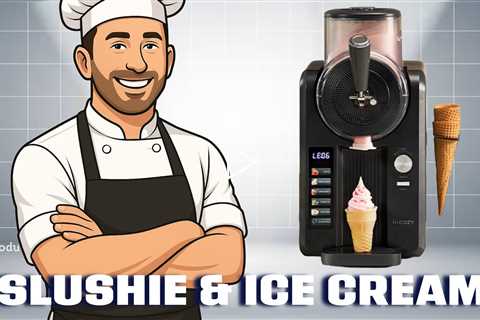 HiCOZY F3 5 in 1 Slushie & ice cream maker