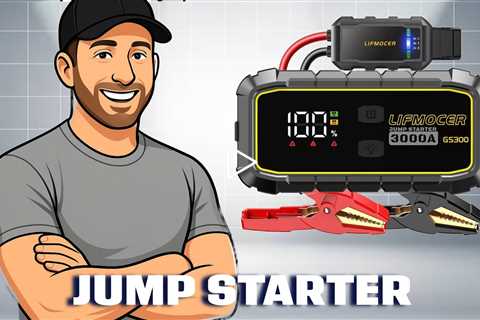 LIFMOCER GS300 Jump Starter for Gas and Diesel Engines