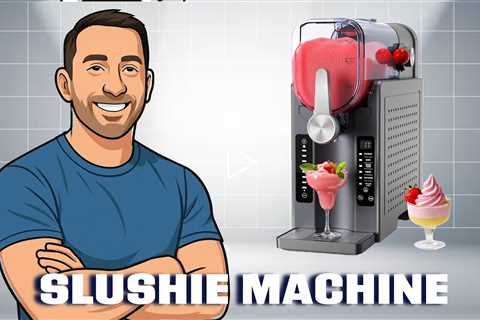 BKPPM Slushie Machine - Slushy Machine for Home No Ice Needed